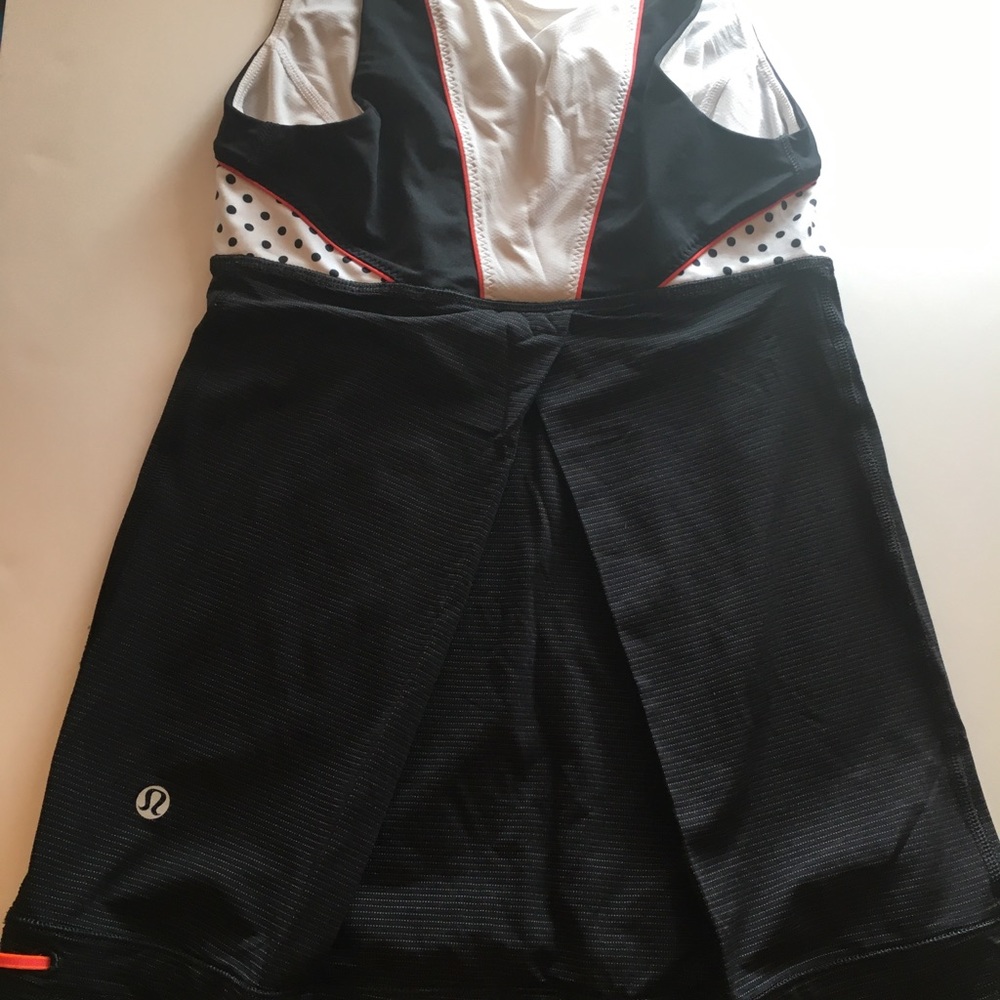 Lululemon Polka Dot Sleeveless Workout Tank Top